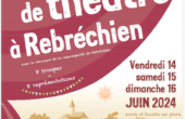 14/15/16 juin 2024 - Festival de théâtre amateur à Rebréchien