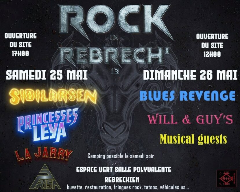 27 & 28 mai 2024 – Tous au Rock in Rebrech13