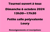 06 oct : Tournoi d'échecs VLE