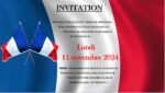 11 nov : invitation cérémonie