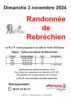 03 nov : randonnées du RCR