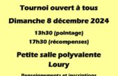 08 déc : Téléthon tournoi d'échec - VIVRE LES ECHECS LA CLAIRIERE