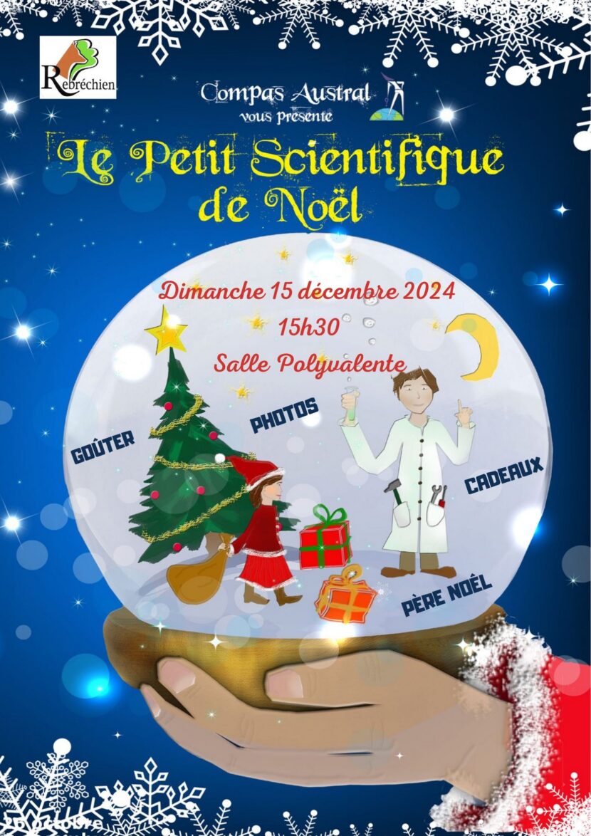 15 dec : spectacle de Noël & distribution de cadeaux