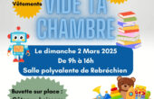 02 mars : vide ta chambre