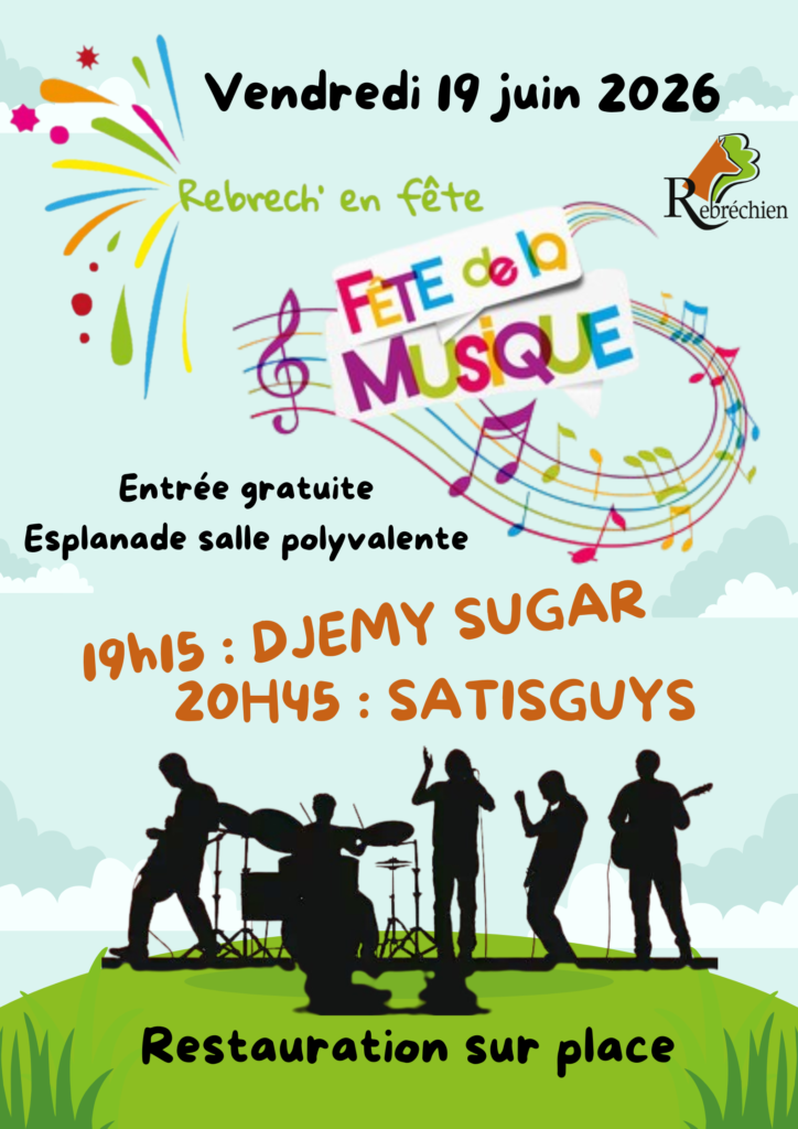 fête de la musique 2026 à Rebrechien